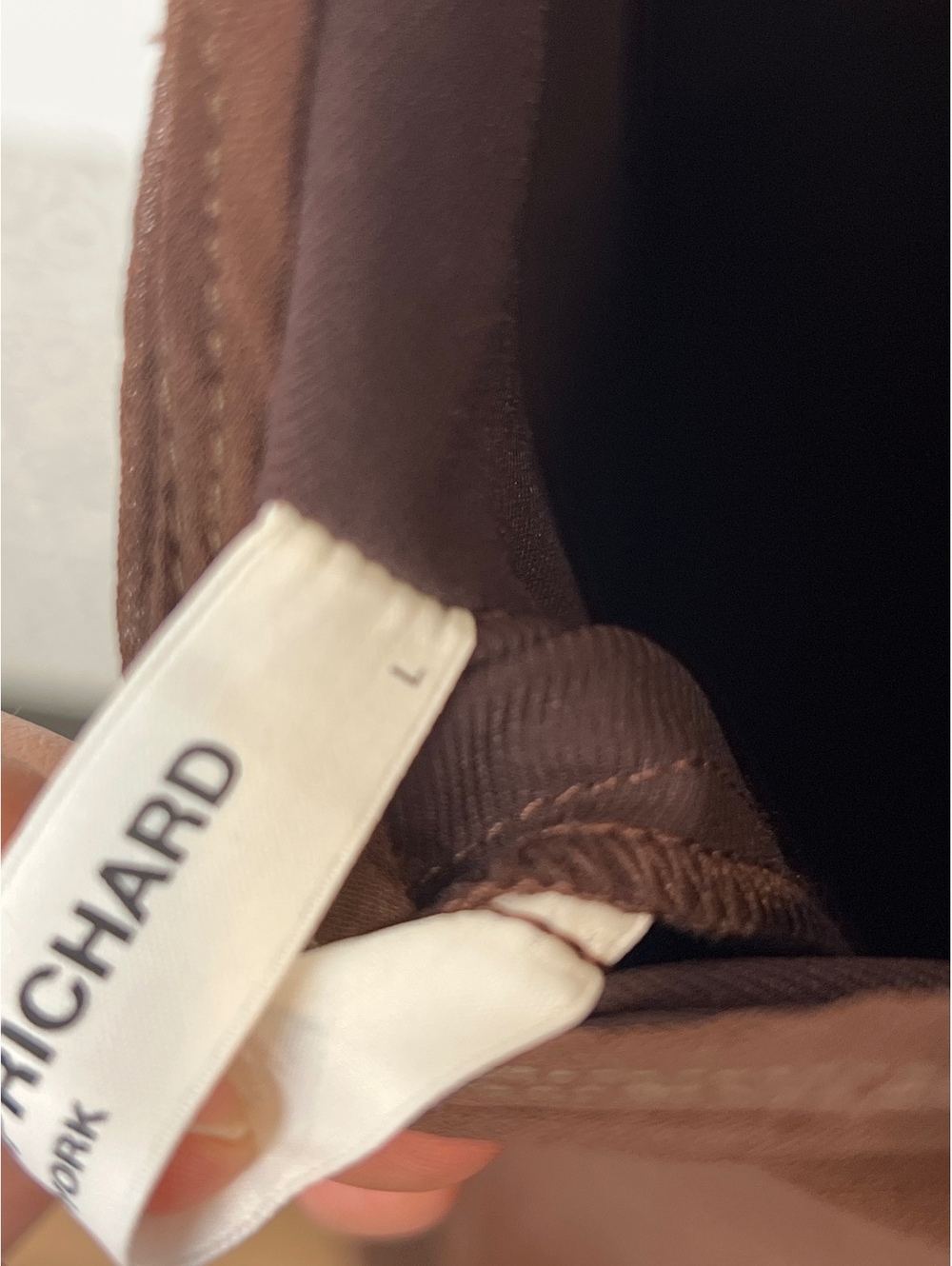 Amanda Uprichard Ashton Maxi Dress in Cocoa - Picture 6 of 9
